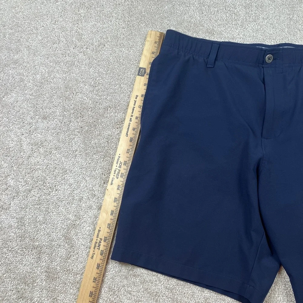 Under Armour Match‎ Play Mens 38 Golf Shorts Navy Blue Performance Stretch